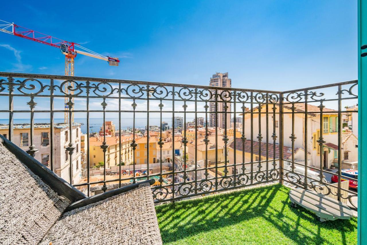 Frontiere De Monaco - Balconnet Vue Mer - Ba Beausoleil Esterno foto